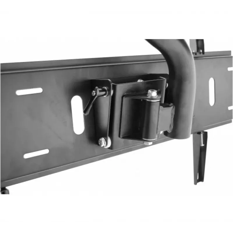 EXERTIS CONNECT griestu stiprinājums 37-60 collu plakanajiem ekrāniem, VESA līdz 600x400, 80 kg, ar sasvēršanu un pagriešanu, melns 903231