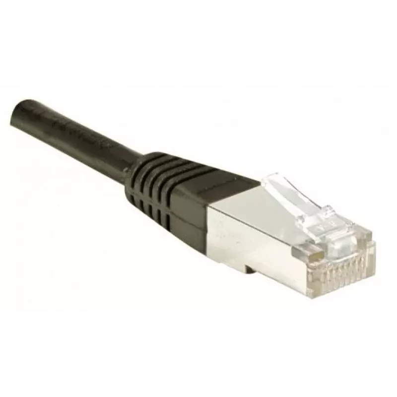 EXERTIS CONNECT Cat.6 S/FTP tīkla kabelis, PiMF, melns, 3 m 856879