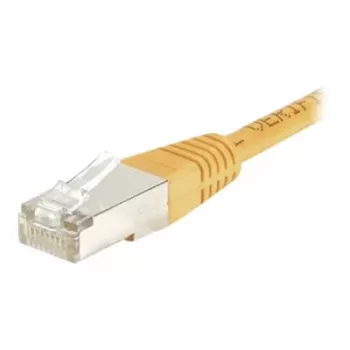 EXERTIS CONNECT Cat.6 F/UTP tīkla kabelis, RJ45, oranžs, 1,5 m 857941