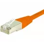 EXERTIS CONNECT 857960 Cat.6 F/UTP savienojuma kabelis, 10 m, oranžs, Slim Boot