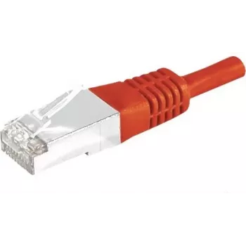 EXERTIS CONNECT CAT.6A S/FTP komutācijas kabelis, 0,5 m, sarkans 858301