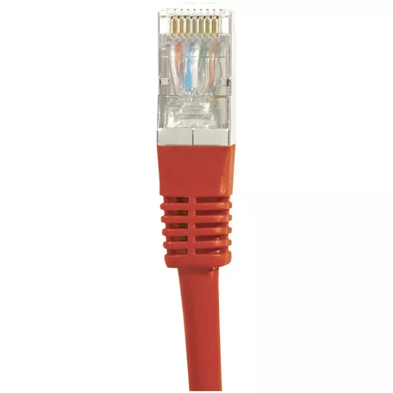 EXERTIS CONNECT S/FTP CAT.6A tīkla kabelis, 25 m, sarkans 858311
