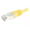 EXERTIS CONNECT 858336 Cat.6A S/FTP savienojuma kabelis, 7,5 m, dzeltens, Slim Boot