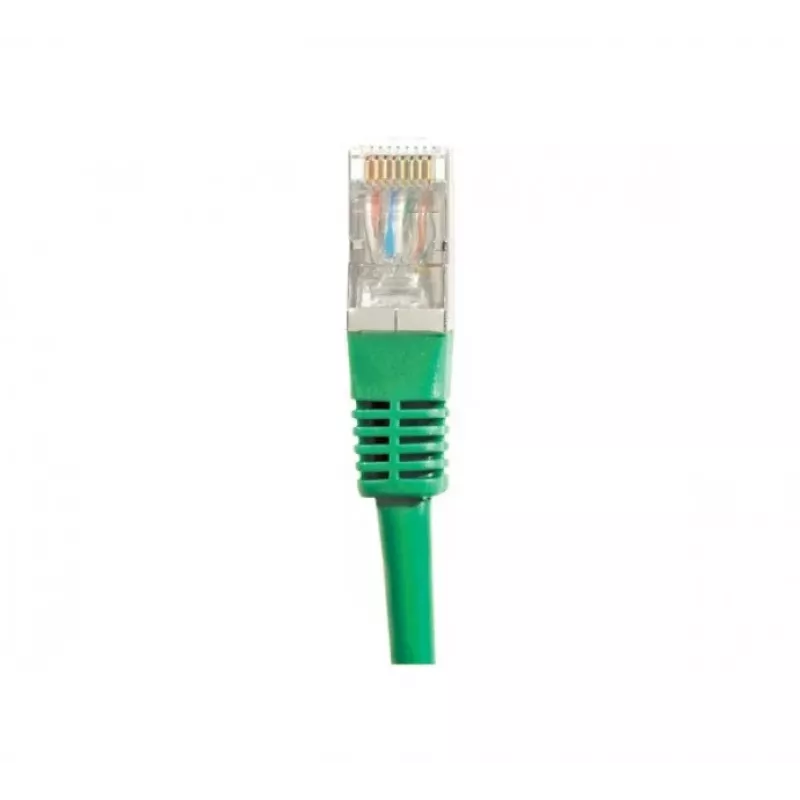 EXERTIS CONNECT Cat.6A S/FTP komutācijas kabelis, 2m, zaļš 858348