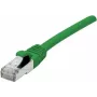 Exertis Connect 858436 Cat6a S/FTP tīkla savienojuma kabelis, 1 m, zaļš