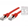 Exertis Connect Dexlan CAT 6a SFTP tīkla kabelis, RJ-45 tēviņš uz RJ-45 tēviņš, 20 m, bez halogēniem, formēti, nesapīšas, sarkans 858476