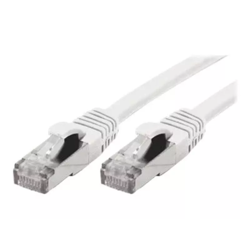 EXERTIS CONNECT Cat 6A S/FTP komutācijas kabelis, 5 m, balts 858504