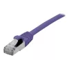 EXERTIS CONNECT Cat 6A S/FTP komutācijas kabelis, violets, 5 m 858520