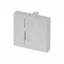 EXERTIS CONNECT Dexlan priekšpaneļa ieliktnis 45 x 45 mm 1 Keystone modulim, signālbalts RAL 9003 (911722)