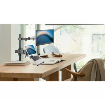 EXERTIS CONNECT galda stiprinājuma komplekts monitoram un portatīvajam datoram, 13-32 collas, tērauds, statīva skava/izgriezums, kustīgas rokas, VESA 75/100 915170