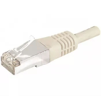 EXERTIS CONNECT 859500 Cat.6a F/UTP savienojuma kabelis, 0,15 m, pelēks, 10 Gbps, slim boot