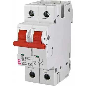 ETI SV 216 2P 16A modulārais slēdzis 002423221