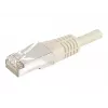 EXERTIS CONNECT Cat.6a F/UTP tīkla kabelis, 3,0 m, pelēks, 10 Gbps, slaids snagless aizsargs 859506