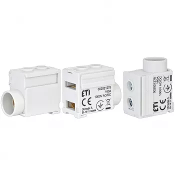 ETI 002921278 Kopnes savienotājs EFB-50 ar skrūvju spaili 50A 400V