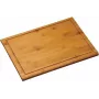 Kesper bambusa griešanas dēlis 44x32x1,6 cm ar sulas noteku