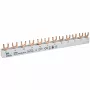 ETI 002921268 Vara kopnes IZ10/L1NL2NL3N/12 ETIMAT 1P+N automātslēdžiem, 690V, 63A, dakšveida