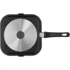 WMF Devil grila panna 27x27 cm, kvadrātveida, PermaDur nepiedegošais pārklājums, TransTherm universālais pamats, Cromargan rokturis