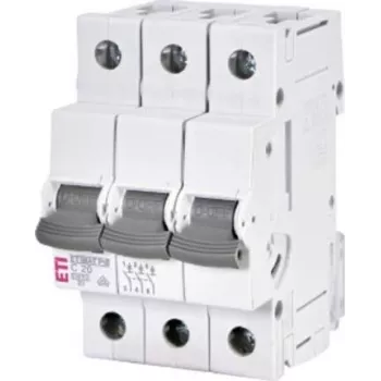 ETI ETIMAT P10 3-polju C20 20A 10kA 400V AC automātiskais slēdzis