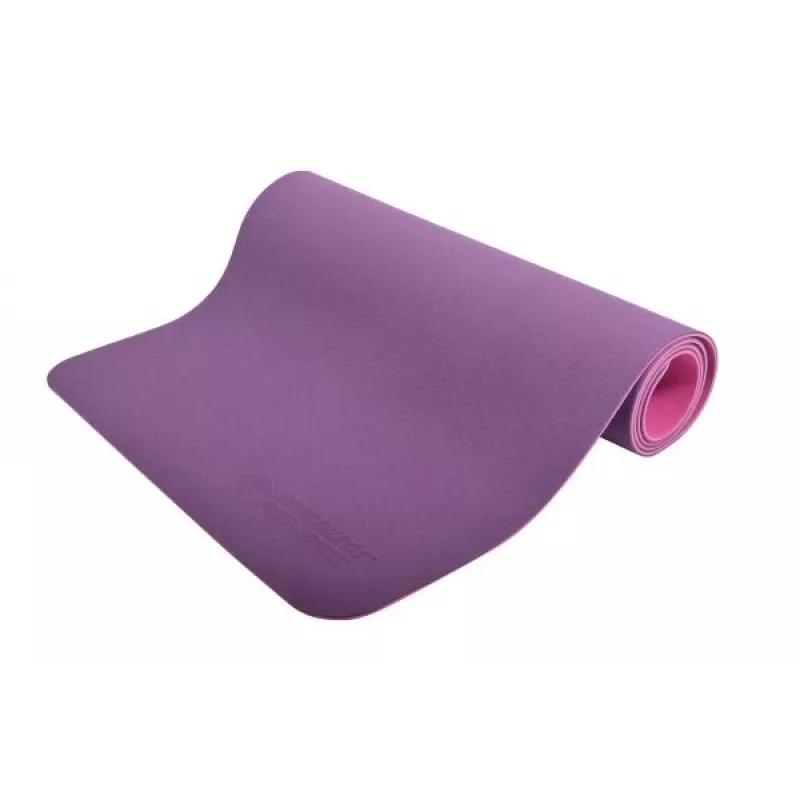 SCHILDKROT Bicolor jogas paklājiņš, 4 mm, violets/rozā, bez PVC, neslīdošs, 1830 x 610 mm 960269
