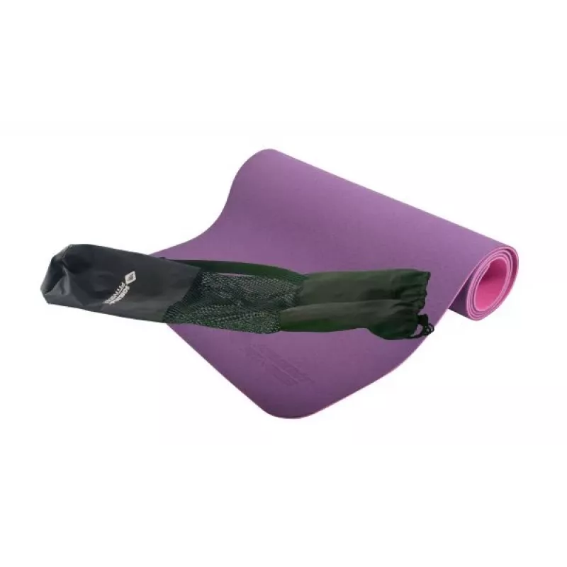 SCHILDKROT Bicolor jogas paklājiņš, 4 mm, violets/rozā, bez PVC, neslīdošs, 1830 x 610 mm 960269