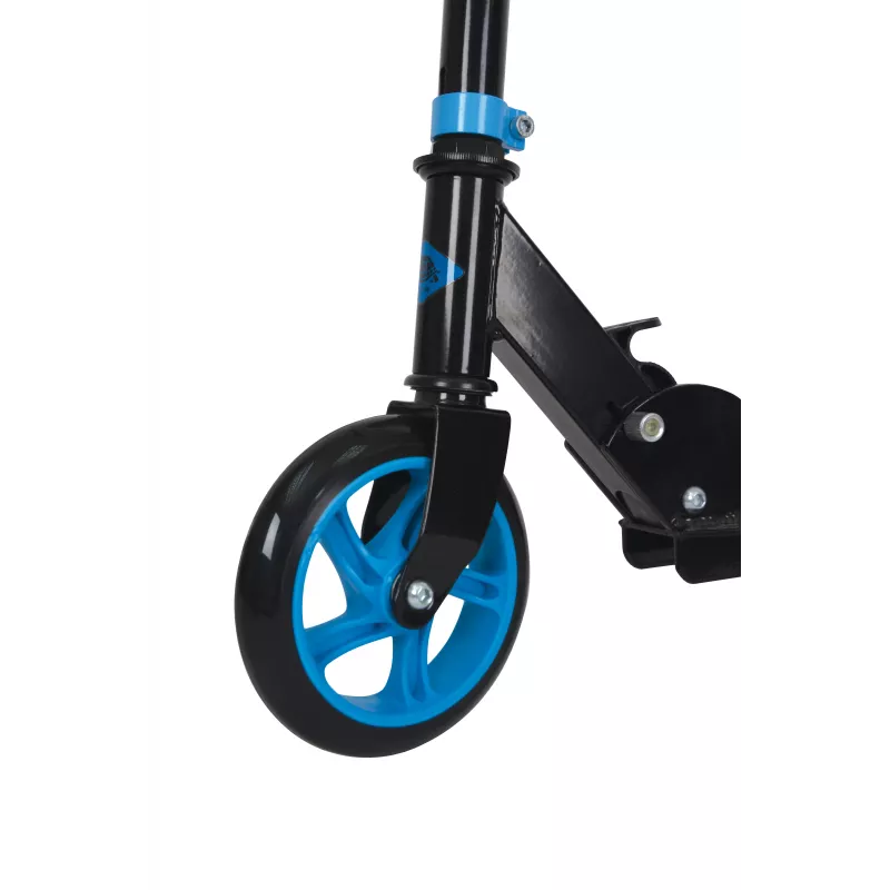 SCHILDKROT Junior skrejritenis City Scooter Runabout, zils, alumīnija platforma un stūre, 145 mm PU riteņi, 3 līmeņu augstuma regulēšana, salokāms 510303
