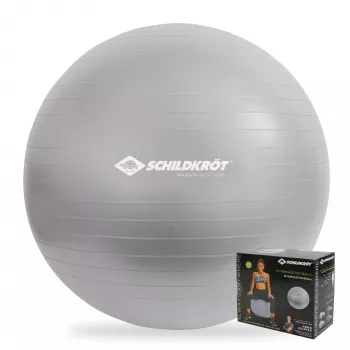 SCHILDKROT vingrošanas bumba 65 cm sudraba Anti-Burst 960156