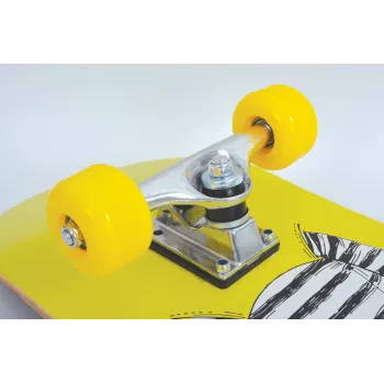 SCHILDKROT Skateboard Kicker 78,70 cm (31 collas) Green Dog Deck 790 x 200 mm, 9 slāņu kļava, ieliekts - 1 gabals (510604)