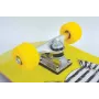 SCHILDKROT Skateboard Kicker 78,70 cm (31 collas) Green Dog Deck 790 x 200 mm, 9 slāņu kļava, ieliekts - 1 gabals (510604)