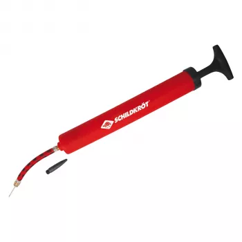 SCHILDKROT bumbu sūknis 300 mm, sarkans, plastmasas, ar gaisa šļūteni un 2 adapteriem 970989