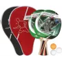 DONIC SCHILDKRÖT Galda tenisa komplekts Top Team 1016,00cm (400) - 2 raketes Top Team 400, 3 bumbiņas 788495