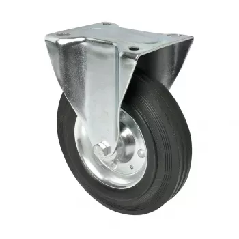Wagner design yourself Fiksēts ritenis RO 8200 sudraba krāsā, 50 mm ritenis, 50 kg slodze, cinkots tērauds 4820001