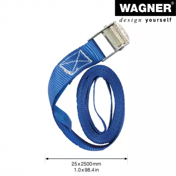 Wagner design yourself savilkšanas siksnas MM 1016 zilas 2,5 m 2 gab. 20101600