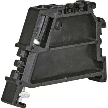ETI ES-BT/3 Skrūvju spailu bloks, gala savienojuma un neitrāles spaile, 3 savienojuma punkti, 800 V, 32 A, melns 003903229