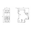 SIEMENS 5SY4506-7 4-polige 6A C-raksturlīknes automātiskais slēdzis 6kA