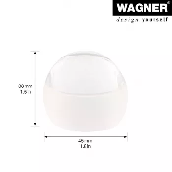 Wagner design yourself EH 5220 durvju atdurējs, plastmasas, caurspīdīgs 15522011