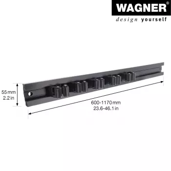 Wagner design yourself sienas kronšteins WH 2096 melns (15209611)
