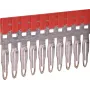 ETI ESC-PTP4/10/R spraudņu tilts šķērssavienojumam, 10 polu, sarkans, 32 A, 800 V 003903030