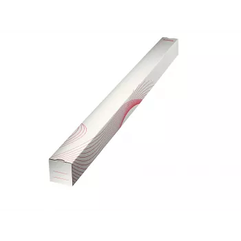 LEITZ Esselte kvadrātveida salokāmās kartona tūtas 75 x 75 mm, 1100 mm garums, gofrētas, krāsojamas, pasta sūtīšanai un arhivēšanai, 10 gabali (20958)