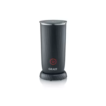 GRAEF MS 402 EU automātiskais piena putotājs, 240 ml uzsildīšanas tilpums, melns