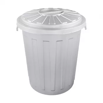 KEEEPER Mats atkritumu tvertne 23L Maxi Ø36x42cm sudraba