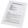LEITZ Esselte Standard Plus caurumotās kabatas A4, 100 gab., caurspīdīgas, polipropilēns 56218