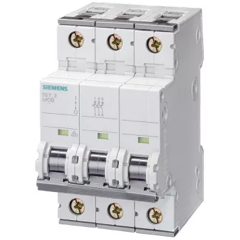 SIEMENS 5SY6325-7 automātiskais slēdzis C25A 3-poliem 6kA 400V AC