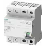 SIEMENS 5SV33224 Diferenciālās aizsardzības automāts, B tips, 25 A, 30 mA, 230 V, 1+N, 4 TE, ar īslaicīgu aizturi