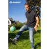 SCHILDKROT neoprēna mini pludmales futbola bumba, 2. izmērs, ar mīkstu tekstila virsmu, izturīga pret sālsūdeni, 1 gab. (970344)