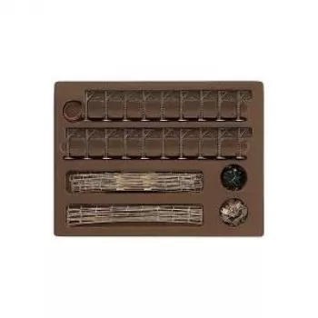 Märklin 08198 gaisa kontakttīkla komplekts Z mērogam (1:220), 53 detaļas