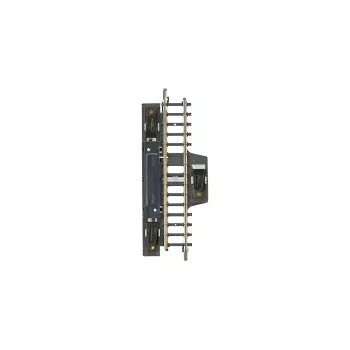 Märklin 8589 taisnais pārslēgšanas sliedes posms Z mērogam, melns/dzeltens