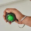SCHILDKROT Spinball žiroskopiskais plaukstas un roku treneris, pelēks/zaļš, 70 mm, 255 g 960121