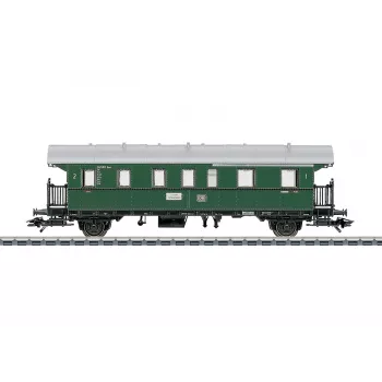 Märklin 4313 H0 ātrvilciena vagons Büm 234 2. klase DB IV ēra okeāna zilā/ bēšā
