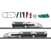Märklin TGV Duplex H0 5-daļu digitālais vilciena komplekts ar Mobile Station 2, balts/melns 029406