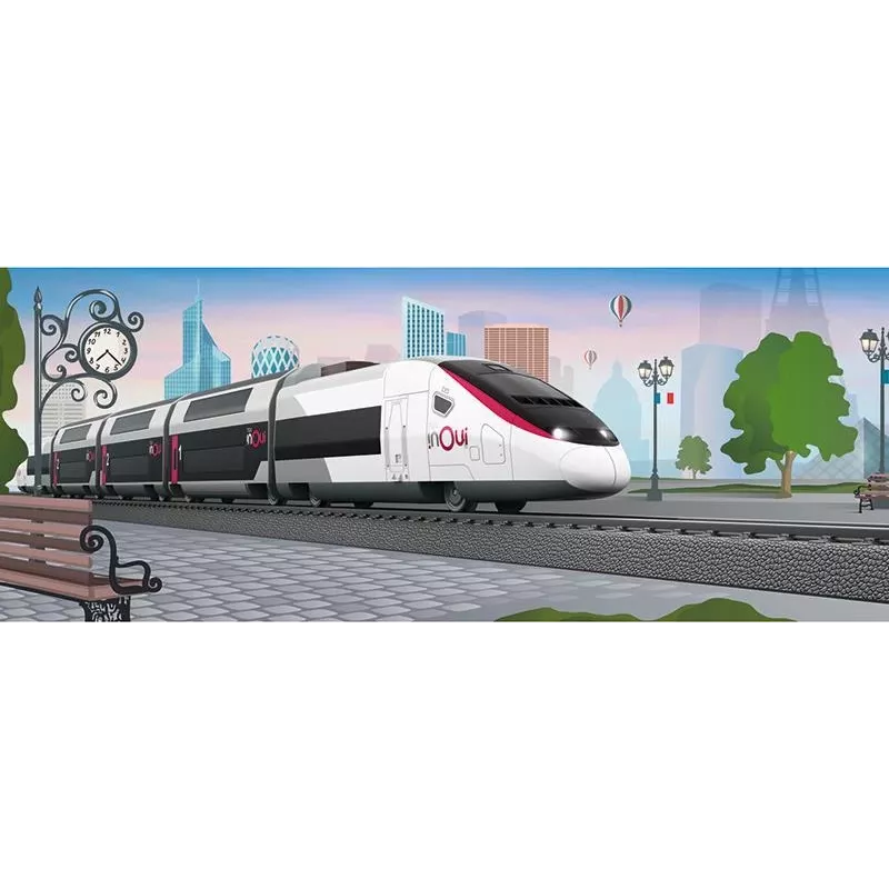 Märklin TGV Duplex H0 5-daļu digitālais vilciena komplekts ar Mobile Station 2, balts/melns 029406